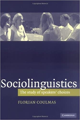 دانلود نسخه کامل کتاب Sociolinguistics: The Study of Speakers’ Choices – PDF
