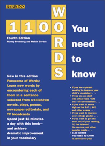 دانلود نسخه کامل کتاب 1100 Words You Need to Know – PDF