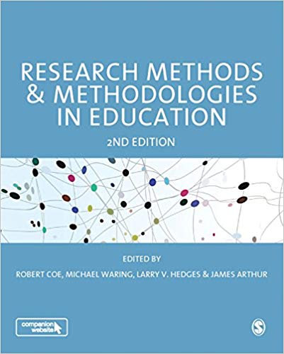 دانلود نسخه کامل کتاب Research Methods and Methodologies in Education 2nd Edition
