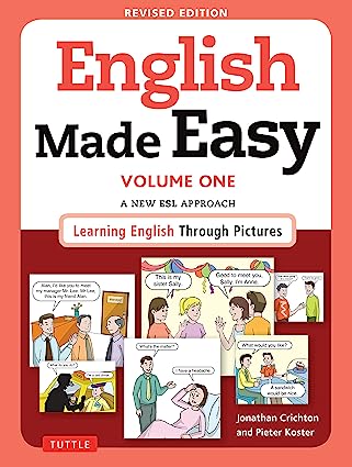 دانلود نسخه کامل کتاب English Made Easy Volume One: A New ESL Approach: Learning English Through Pictures – + Pdf
