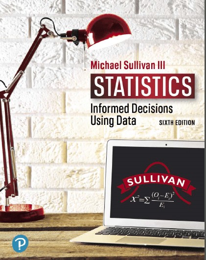 دانلود نسخه کامل کتاب Statistics: Informed Decisions Using Data (6th Edition) [2020] – PDF