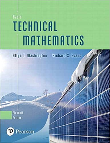 دانلود نسخه کامل کتاب Basic Technical Mathematics (11th Edition) – Pdf