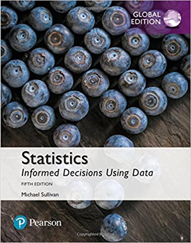 دانلود نسخه کامل کتاب Statistics: Informed Decisions Using Data, Global Edition (5th Edition) – Pdf