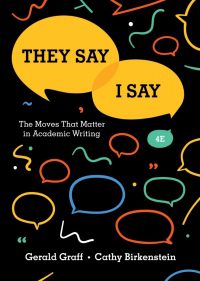 دانلود نسخه کامل کتاب They Say / I Say: The Moves That Matter in Academic Writing (4th Edition) – Pdf