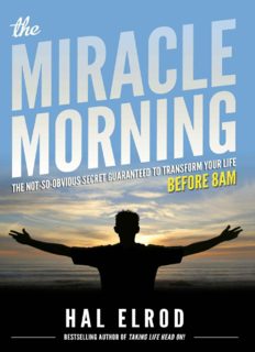 دانلود نسخه کامل کتاب The Miracle Morning – PDF