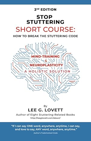 دانلود نسخه کامل کتاب STOP STUTTERING SHORT COURSE: HOW TO BREAK THE STUTTERING CODE – + PDF