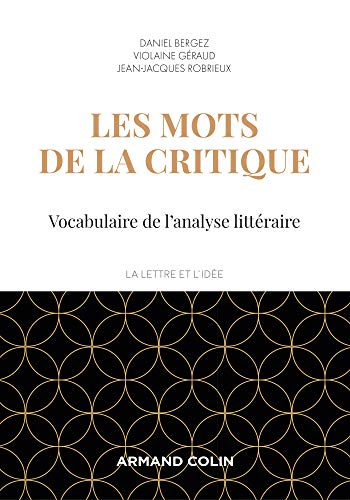 دانلود نسخه کامل کتاب Les mots de la critique : Vocabulaire de l’analyse littéraire (culture ge t. 1) – PDF