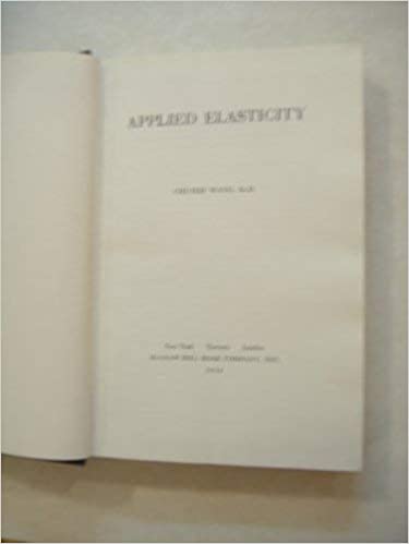 دانلود نسخه کامل کتاب Applied Elasticity BY Chi-teh Wang – pdf