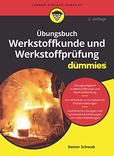 دانلود نسخه کامل کتاب Übungsbuch Werkstoffkunde und Werkstoffprüfung für Dummies (German Edition) – + Pdf
