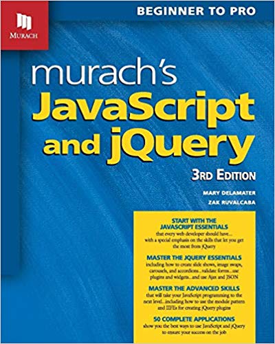دانلود نسخه کامل کتاب Murach’s JavaScript and jQuery (3rd Edition)