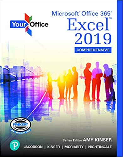 دانلود نسخه کامل کتاب Your Office: Microsoft Office 365, Excel 2019 Comprehensive [2019] – PDF
