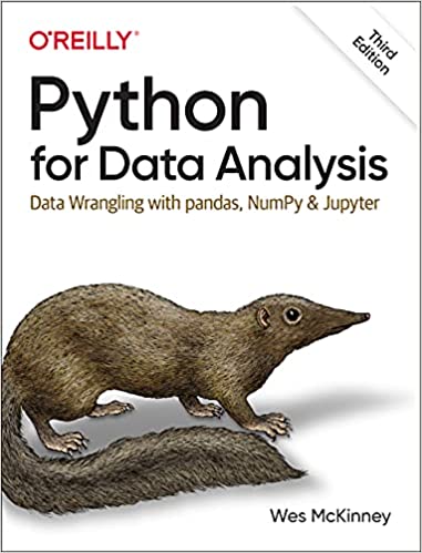 دانلود نسخه کامل کتاب (Python for Data Analysis: Data Wrangling with pandas, NumPy, and Jupyter (3rd Edition – original PDF
