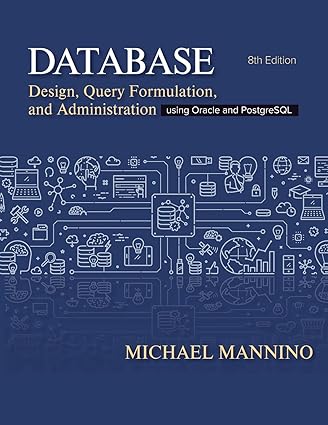 دانلود نسخه کامل کتاب Database Design, Query, Formulation, and Administration: Using Oracle and PostgreSQL – + Pdf