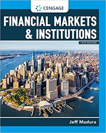 دانلود کتاب فارسی Financial Markets & Institutions MindTap Course List 13th Edition
