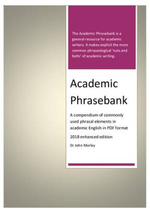 دانلود کتاب Academic Phrasebank 2018 Enhanced Edition – Academic Phrasebank 2018 Enhanced Edition