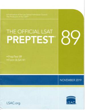 دانلود کتاب LSAT PrepTest 89 – LSAT PrepTest 89