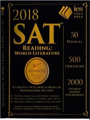 دانلود کتاب 2018 IES SAT Reading: World Literature Practice Book (Advanced Practice) – 2018 IES SAT Reading: World Literature Practice Book (تمرین پیشرفته)