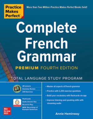 دانلود کتاب Practice Makes Perfect: Complete French Grammar, Premium Fourth Edition – Practice Makes Perfect: Complete French Grammar, Premium Fourth Edition