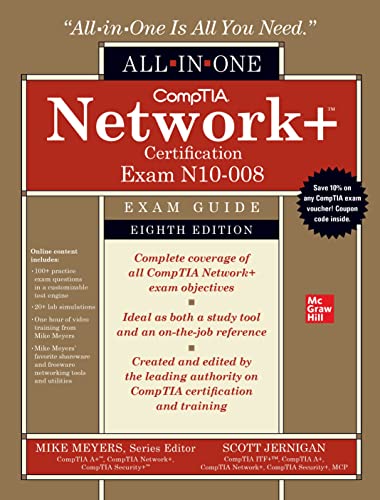 دانلود کتاب CompTIA Network+ Certification All-in-One Exam Guide, Eighth Edition (Exam N10-008), 8th Edition – CompTIA Network+ Certification Exam Guide All-in-One Exam Edition Eighth (Exam N10-008) Edition 8th