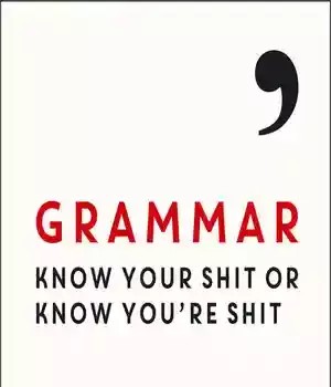دانلود کتاب Grammar: Know Your Shit or Know You’re Shit – گرامر: Know Your Shit یا Know You’re Shit