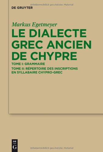 دانلود کتاب Le dialecte grec ancien de Chypre (French Edition) – Le dialecte grec ancien de Chypre (نسخه فرانسوی)