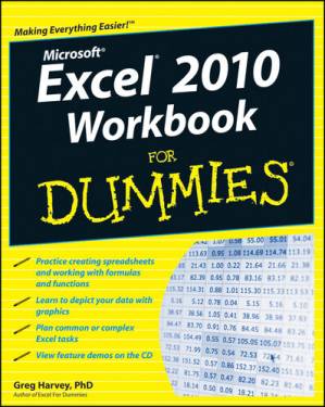 دانلود کتاب Excel 2010 Workbook For Dummies – Excel 2010 Workbook For Dummies