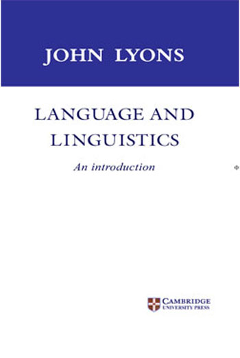 کتاب زبان شناسی Linguistics: An Introduction to Language and Communication