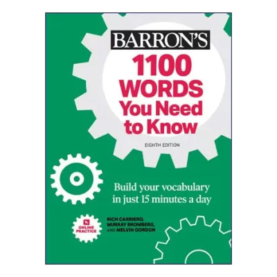 کتاب 1100 واژه انگلیسی Barron’s 1100 Words You Need to Know 8th Edition