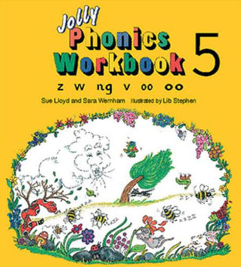 کتاب Jolly Phonics 5 Workbook