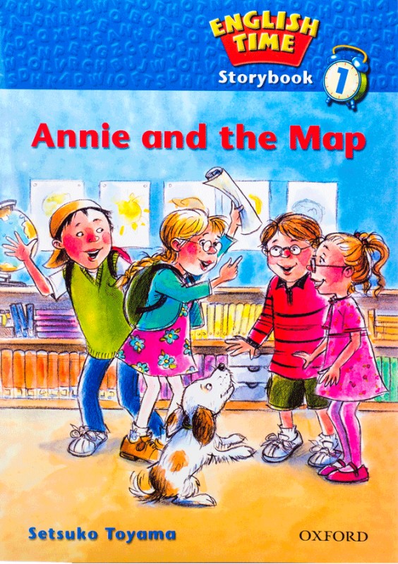 کتاب زبان English Time Storybook 1 Annie And The Map