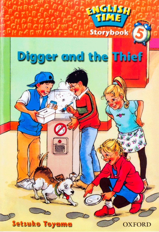 کتاب زبان English Time Storybook 5 Digger and the Thief