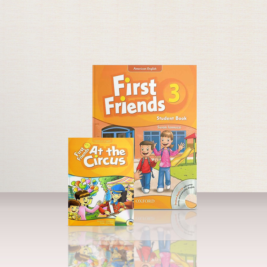 کتاب First Friends 3 + Story Book | کتاب فرست فرندز 3 به همراه کتاب داستان
