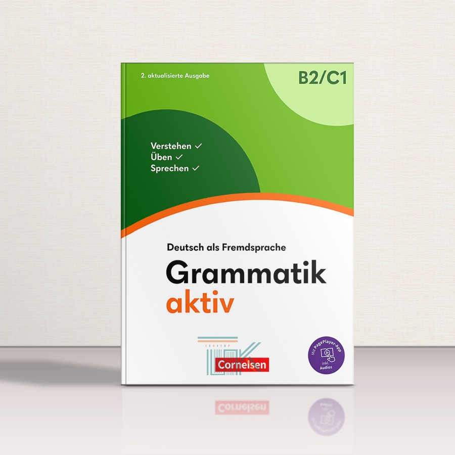 کتاب Grammatik aktiv Deutsch als Fremdsprache B2 C1 | کتاب آلمانی گراماتیک اکتیو B2 C1 سایز رحلی (بزرگ) چاپ رنگی