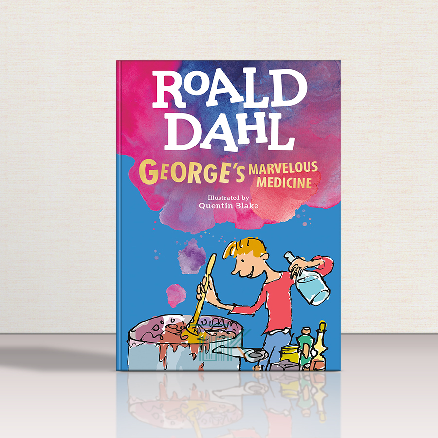 کتاب Georges Marvellous Medicine Roald Dahl