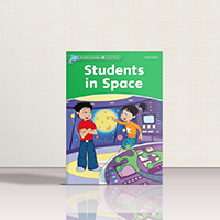 کتاب Dolphin Readers 3 Students in Space | کتاب داستان زبان اصلی دلفین ریدرز 3 دانش آموزان در فضا