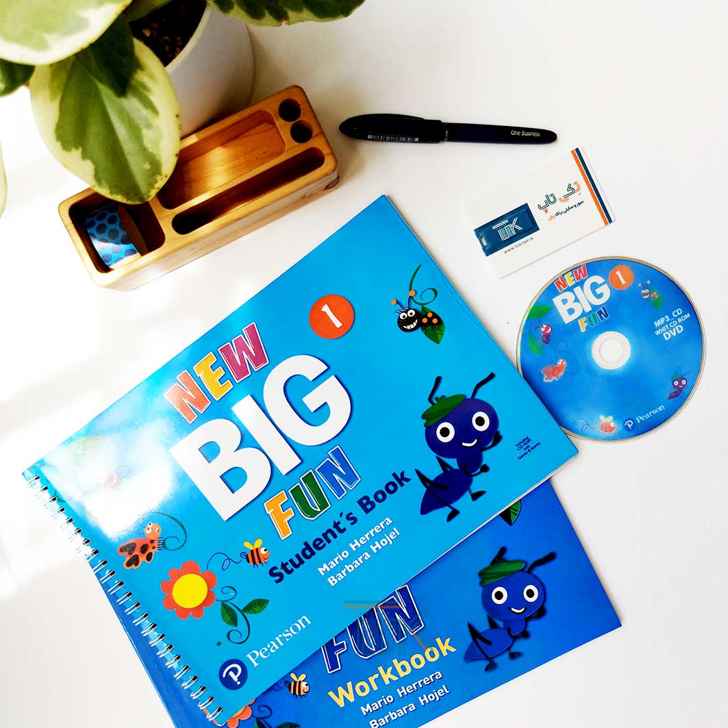 کتاب (SB+WB+Audio) New Big Fun 1 | کتاب نیو بیگ فان 1