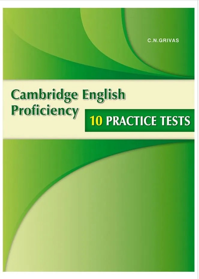 دانلود نسخه کامل کتاب Cambridge English Proficiency – 10 Practice Tests
