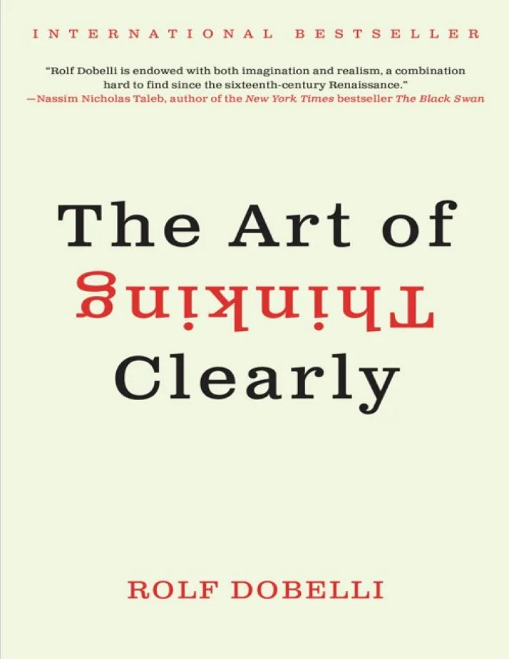 دانلود کتاب The Art of Thinking Clearly