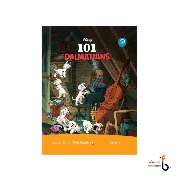 کتاب Pearson English Kids Readers Level 3 101 Dalmatians