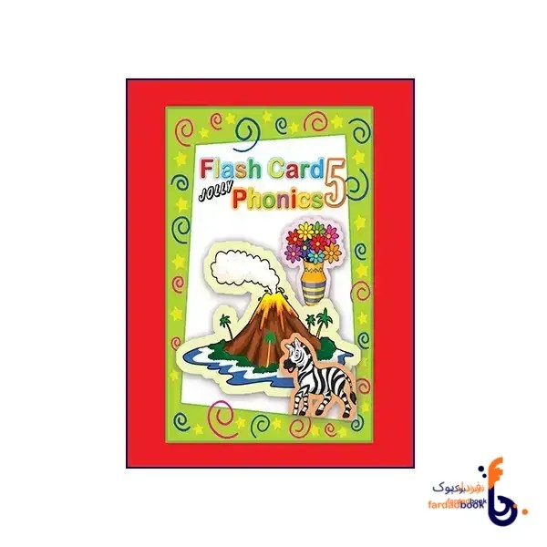 کتاب Jolly Phonics 5 FlashCards