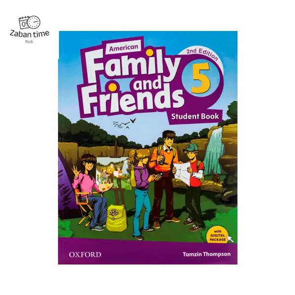 کتاب American Family And Friends 5 2nd Edition وزیری