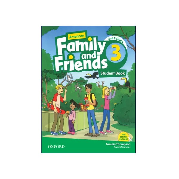 کتاب American Family And Friends 3 2nd Edition وزیری