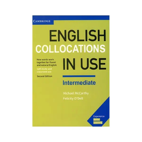 کتاب زبان English Collocations in use intermediate