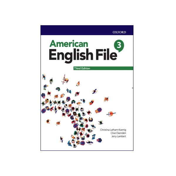 کتاب American English File 3 3rd Edition سایز کوچک وزیری