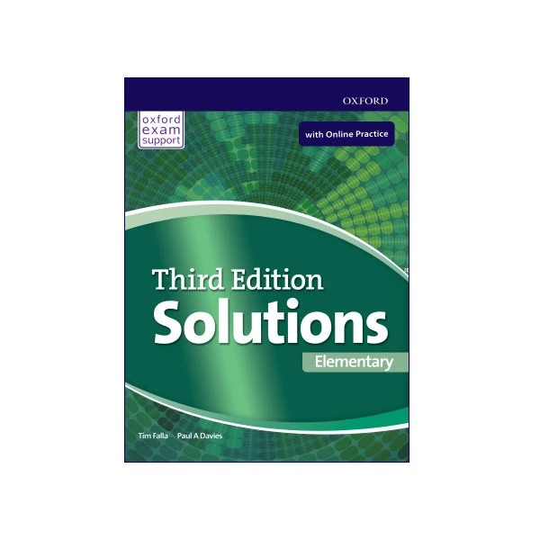 کتاب زبان Solutions 3rd Edition Elementary
