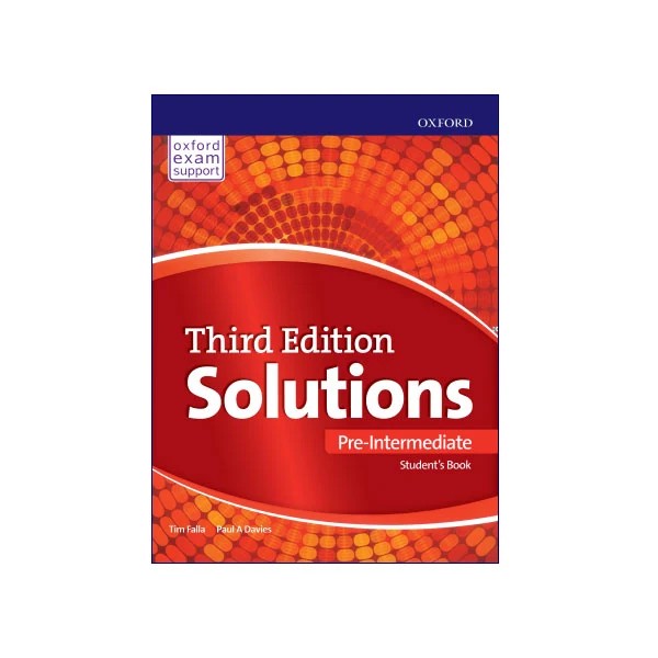 کتاب زبان Solutions 3rd Edition Pre-Intermediate