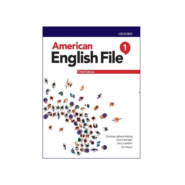 کتاب American English File 1 3rd Edition سایز کوچک وزیری