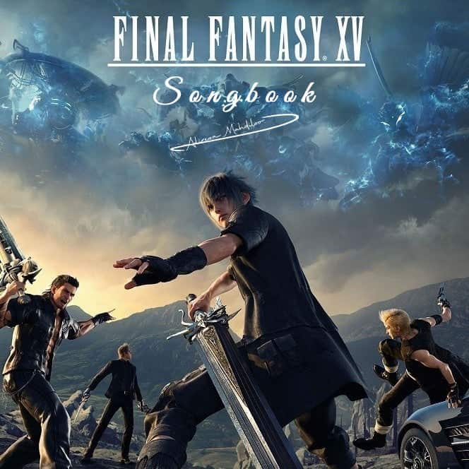 کتاب نت پیانو بازی Final Fantasy XV