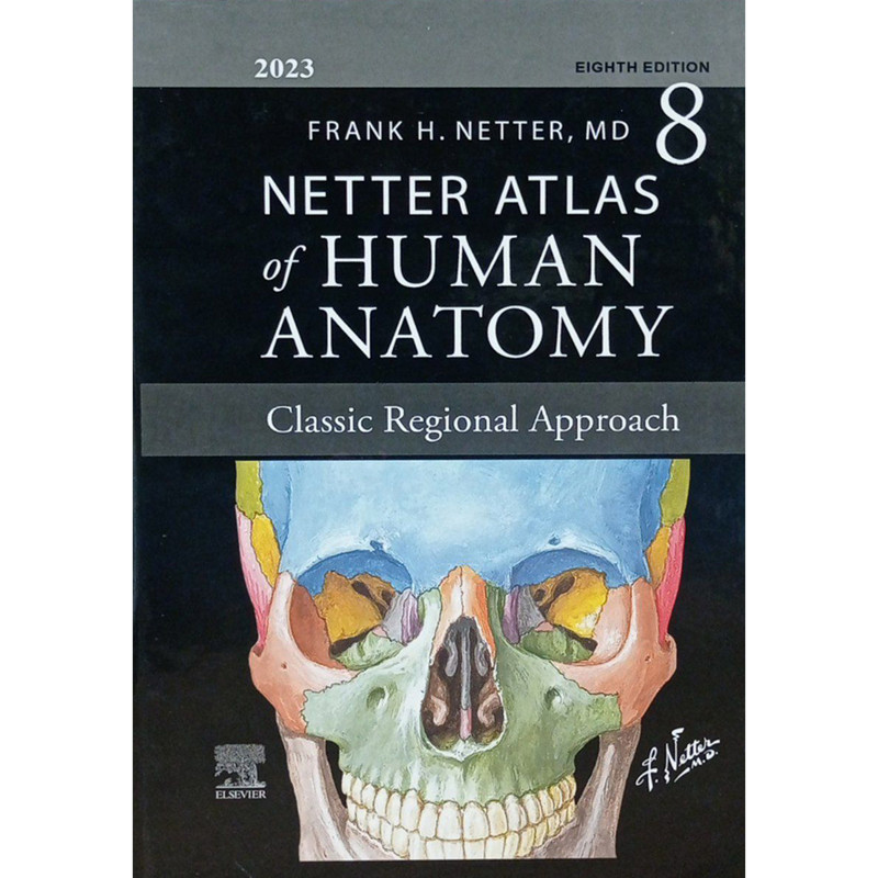 کتاب Netter Atlas of Human Anatomy 8th Edition اثر Frank Netter