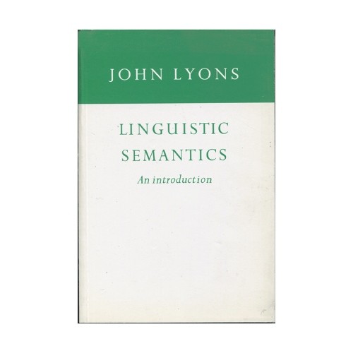 کتاب Linguistic Semantics An Introduction